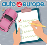 Autoverhuur checklist | Auto Europe infographic