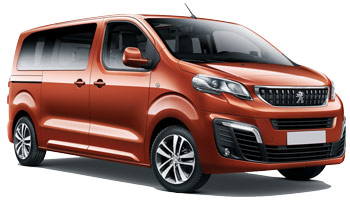 Peugeot Traveller Minibus huren