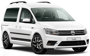 VW Caddy Minibus huren