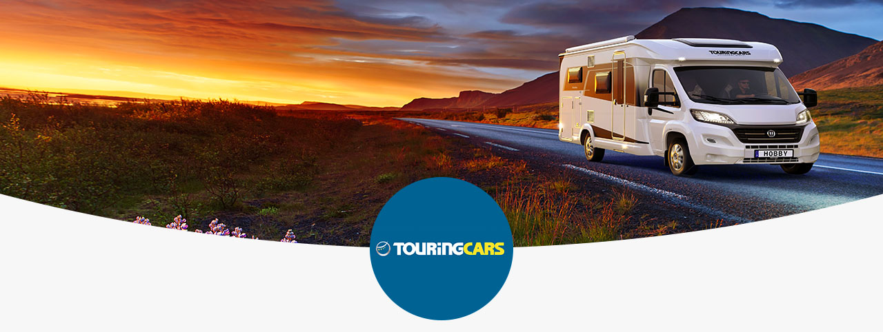 Camper huren promo - Touring Cars