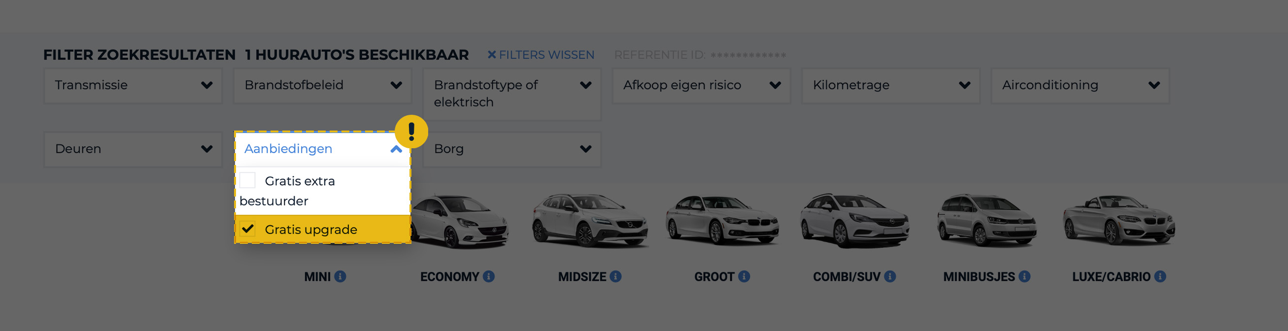 Gratis upgrade