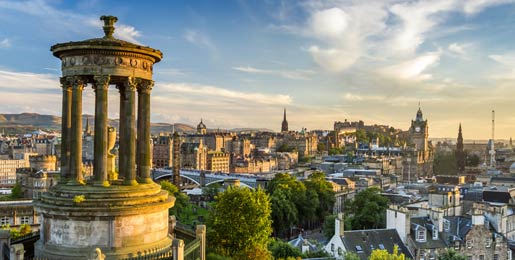 Camper verhuur Edinburgh